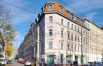 Exklusive mandate | Mainly refurbished old corner building in Leipzig - Front (25357)