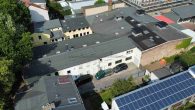 Drohne seitlich - Exclusive contract | Commercial ensemble close to the city center